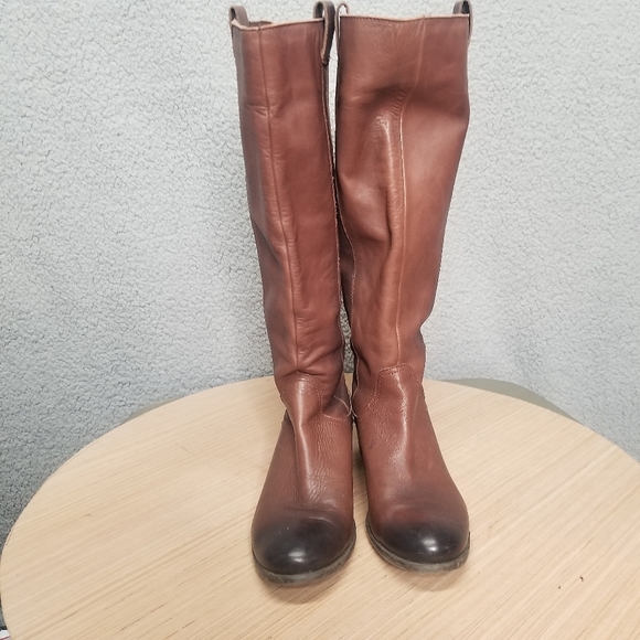 ARTURO CHIANG Women's Size 7.5M Leather Riding Boot - Picture 4 of 10